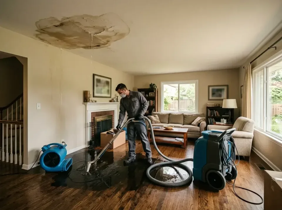 attic-pipe-burst-ceiling-drip-008 — frequently asked questions, Water Damage Restoration & Carpet Care in Shavano Park, TX